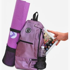Aurorae yoga crossbody sling backpack